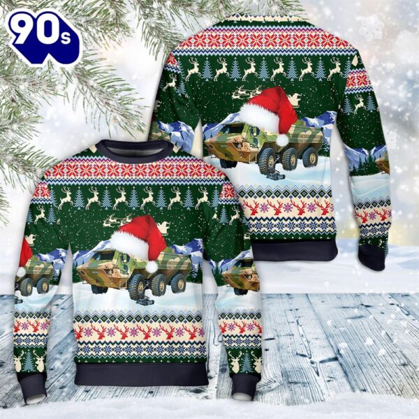 Bundeswehr Tpz 1a8a5 Fuchs Christmas Aop Sweater