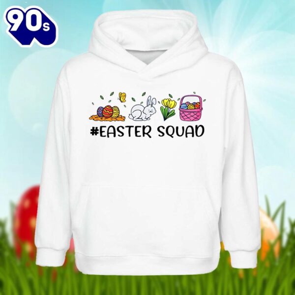 Bunny Eggs Easter Squad Unisex Shirt