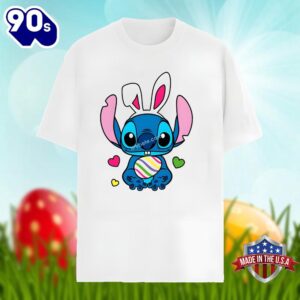 Bunny Stitch And Easter Egg Shirt Classic