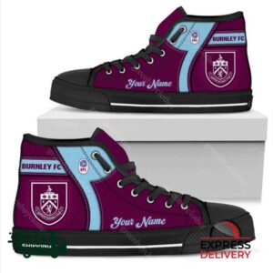 Burnley F.C Personalzied High Top…