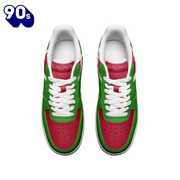 Burundi Flag Air Force Shoes Custom Country