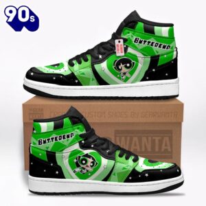 Buttercup The Powerpuff Girls J1 Shoes Custom Sneakers For Fans