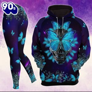 Butterfly Skull Artwork Combo Hoodie…