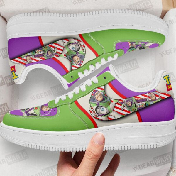 Buzz Lightyear Toy Story Air Sneakers Custom Cartoon Shoes