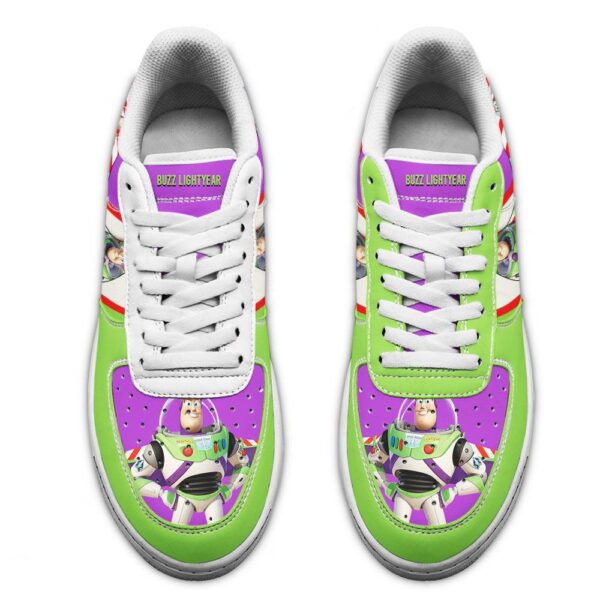 Buzz Lightyear Toy Story Air Sneakers Custom Cartoon Shoes