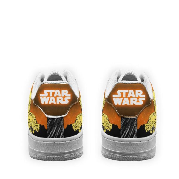 C-3PO Air Sneakers Custom Star Wars Shoes