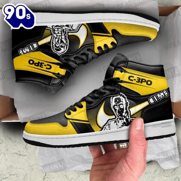 C-3PO Star Wars Shoes Custom Gifts Idea For Fans