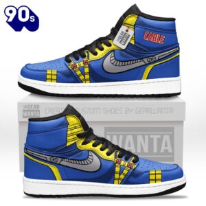 Cable Nathan Summers J1-Sneakers Custom For Movies Fans