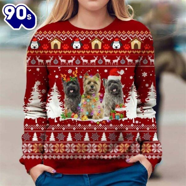 Cairn Terrier Ugly Premium Sweater