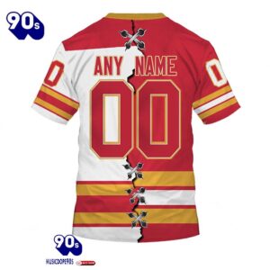 Calgary Flames Personalized NHL Mix Jersey