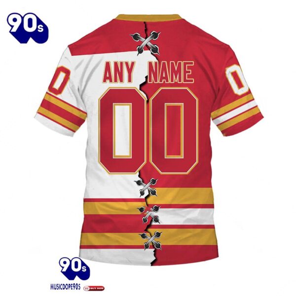 Calgary Flames Personalized NHL Mix Jersey