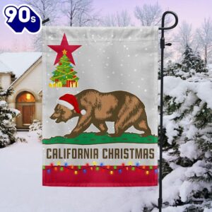 California Christmas Santa Bear Merry…