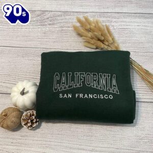 California San Francisco Embroidered Sweatshirt…