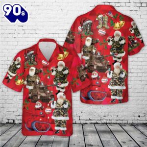 Camouflage Santa Claus Soldier Army…