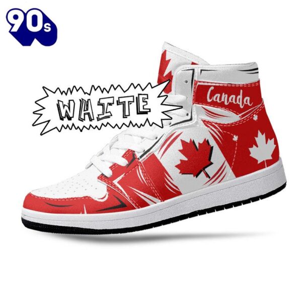 Canada Flag JD1 Sneakers Custom Country