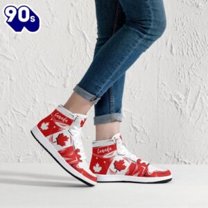 Canada Flag JD1 Sneakers Custom Country