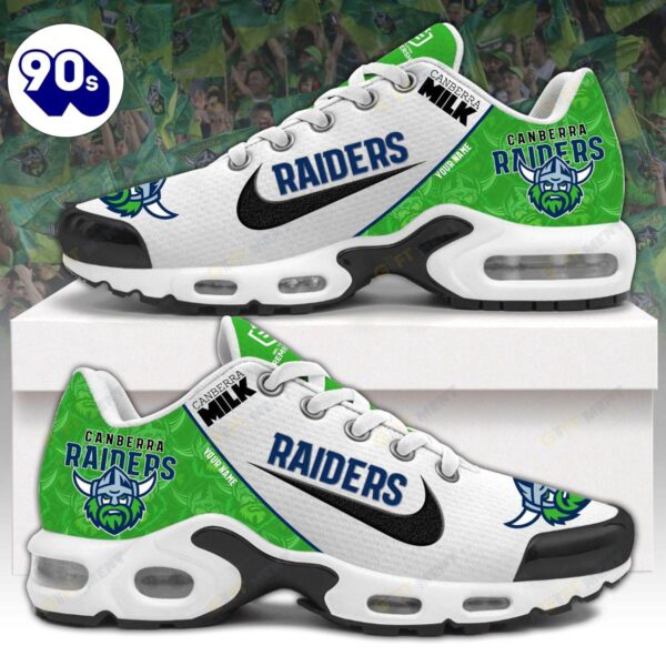 Canberra Raiders Custom Name NRL Air Max Plus Shoes