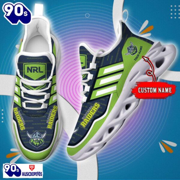 Canberra Raiders Maxsoul Shoes Muc1NRL