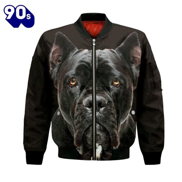 Cane Corso – Unisex 3D Graphic Bomber Jacket