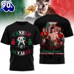 Canelo Alvarez Boxing Champion Tee…