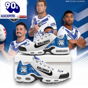 Canterbury Bulldogs Custom Name Air Max Plus Shoes For Fans