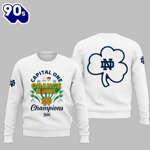 Capital One 2025 Orange Bowl Champions Irish Shirt