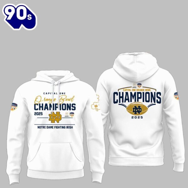 Capital Orange Bowl Champions 2025 Fighting Irish Shirt