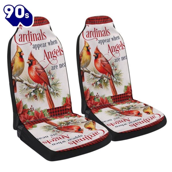 Cardinal Cardinals Appear When Angels Are Near Christmas Cardinals Seat Cover Cars  Gift For Christmas