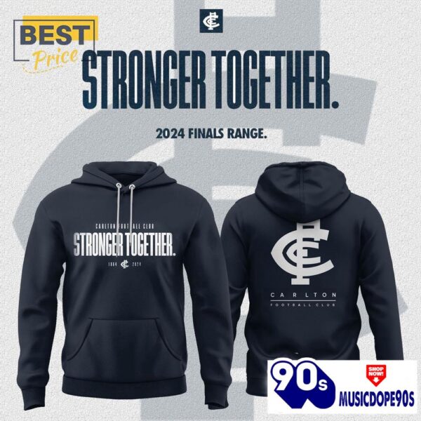 Carlton 2024 Youth Stronger Together Hoodie, Jogger, Cap