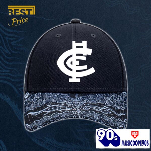 Carlton Blues 2024 AFL Indigenous Range Hoodie, Cap