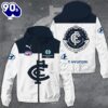 Carlton Football Club 3D Windbreaker Jacket For Man And Women