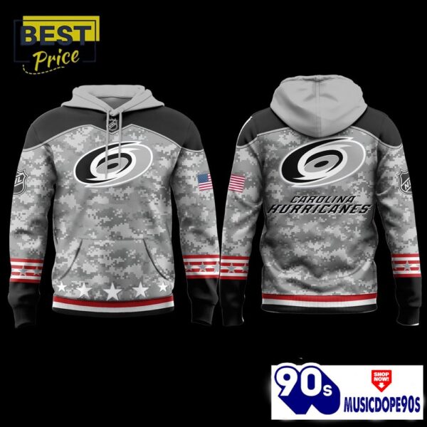 Carolina Hurricanes 2024 Military Appreciation Hoodie, Jogger, Cap