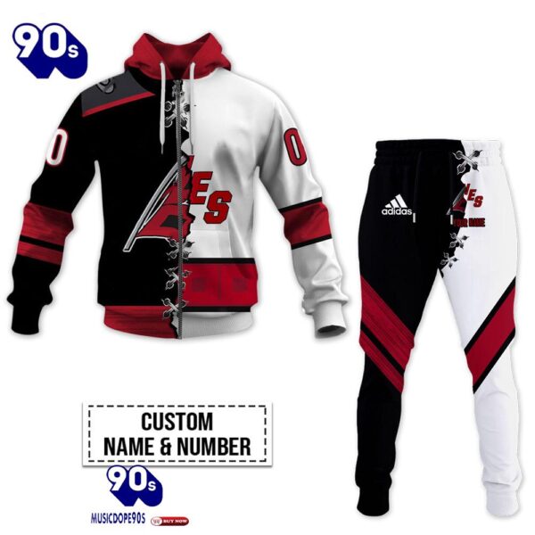 Carolina Hurricanes Personalized NHL Mix Jersey Hoodie Set