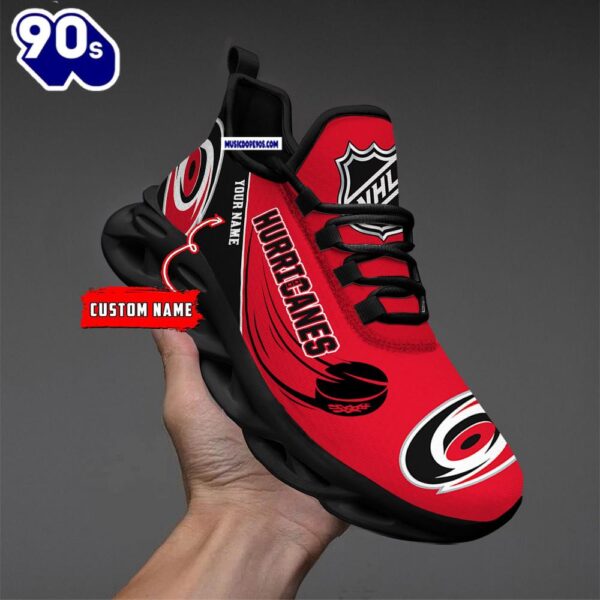 Carolina Hurricanes Personalized NHL New Max Soul Shoes V1