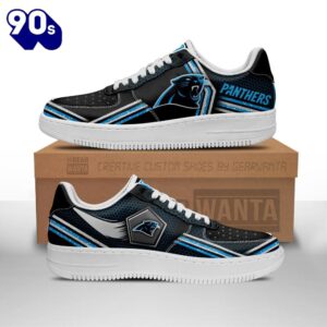 Carolina Panthers Air Sneakers Custom Force Shoes For Fans