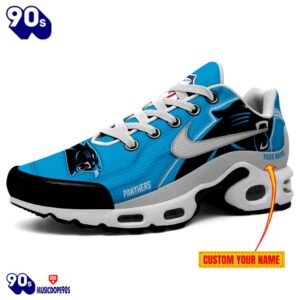 Carolina Panthers Customized Air Max…