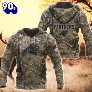 Carolina Panthers Hunting Camo NFL…