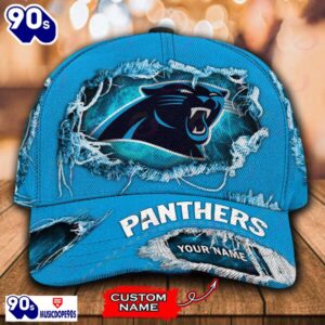 Carolina Panthers-Personalized NFL Classic Cap V2