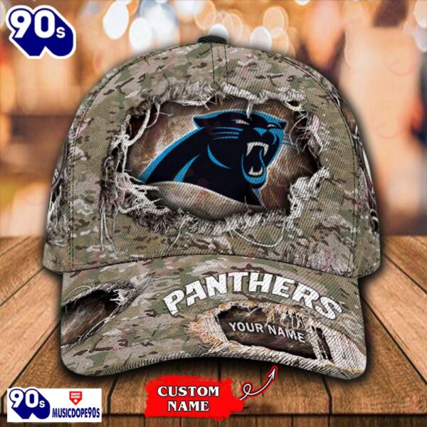 Carolina Panthers-Personalized NFL Classic Cap