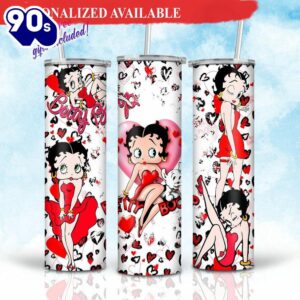 Cartoon Betty Boop Valentine 20oz…