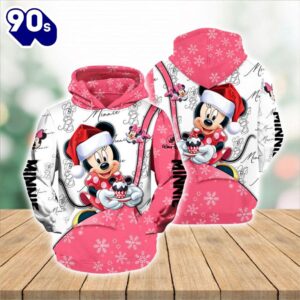 Cartoon Character Fallmas Minnie Hoodie…