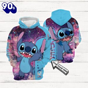 Cartoon Character Galaxy Hoodie All…