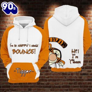 Cartoon Character Im Tigger Hoodie…