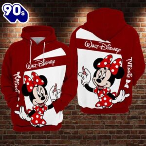 Cartoon Character Minnie Mouse Red…