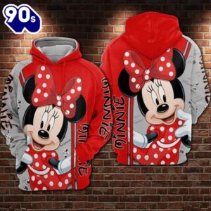 Cartoon Character Minnie Super Hoodie…