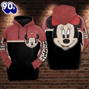 Cartoon Character Minnie Vintage Hoodie…