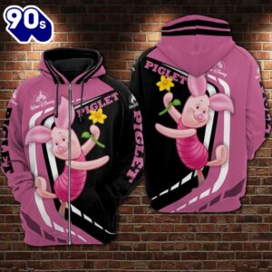 Cartoon Character Piglet 2000X Hoodie…