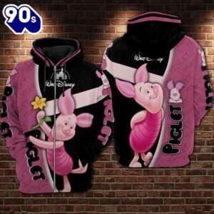 Cartoon Character Piglet Baby Hoodie…