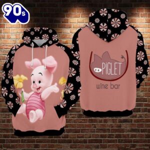 Cartoon Character Piglet Wine Bar…