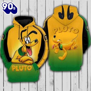 Cartoon Character Pluto Ears Hoodie…